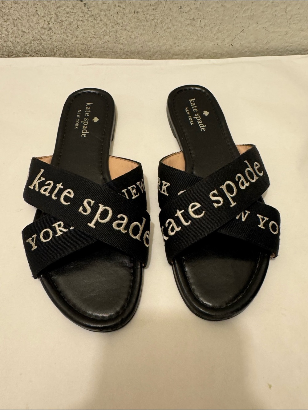 Kate Spade New York Piper Slide Sandals Black